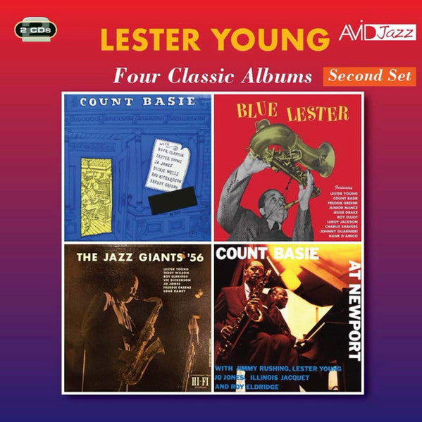 Lester Young : Four Classic Albums: Second Set (2xCD, Comp, RM)