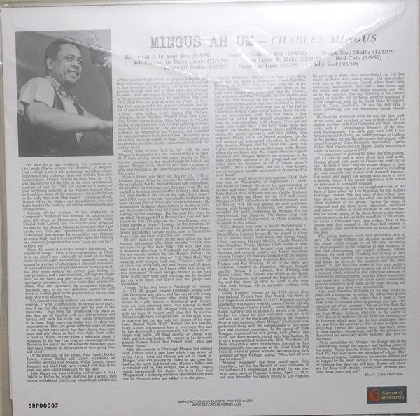 Charles Mingus : Mingus Ah Um (LP, Album, RE, 180)