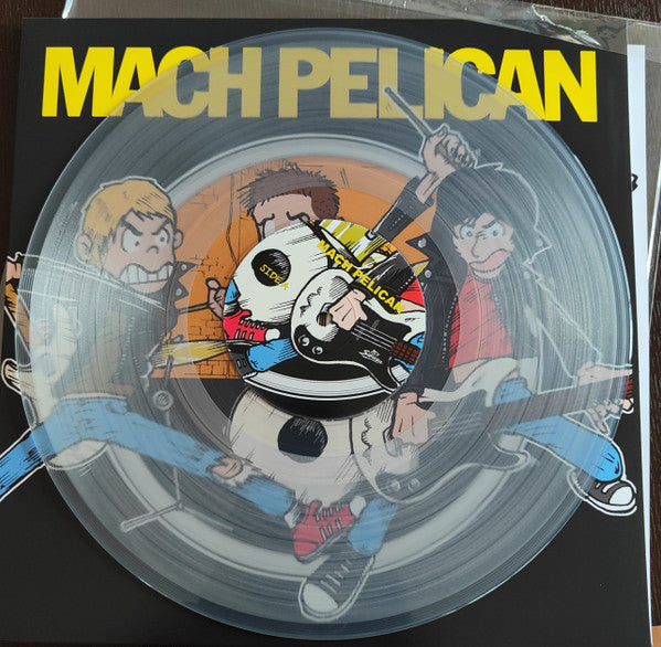 Mach Pelican : Mach Pelican (LP, Album, Ltd, RE, Cle)