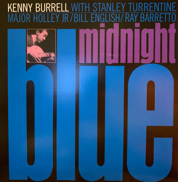 Kenny Burrell : Midnight Blue (LP, Album, Dlx, RE, Unofficial, 180)