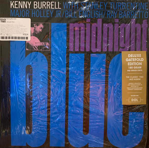 Kenny Burrell : Midnight Blue (LP, Album, Dlx, RE, Unofficial, 180)