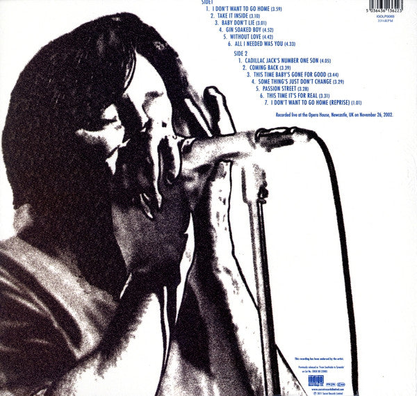 Southside Johnny & The Asbury Jukes : Live In England - I Don't Want To Go Home (LP)