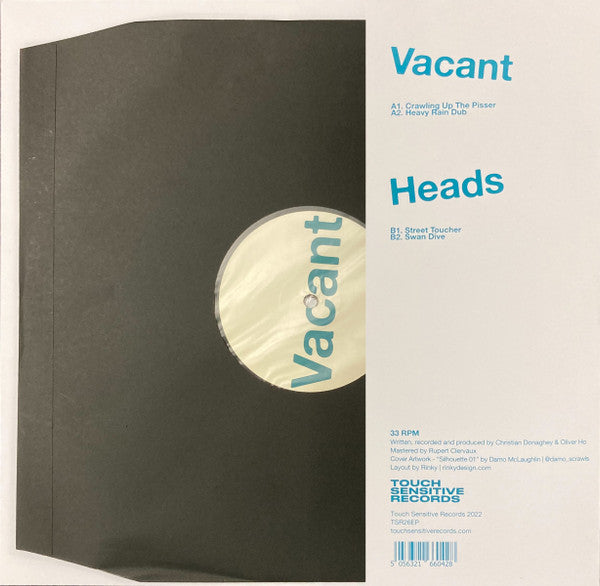 Vacant Heads : Vacant Heads (12", EP, Ltd)