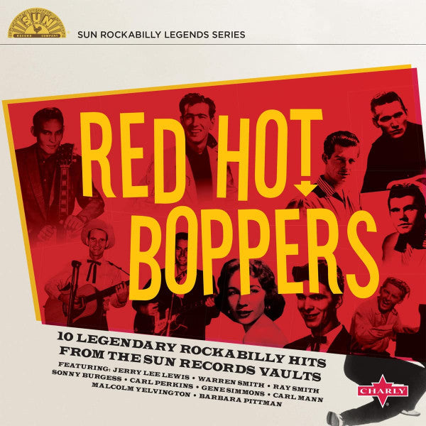 Various : Red Hot Boppers (10", Comp, Ltd, Red)