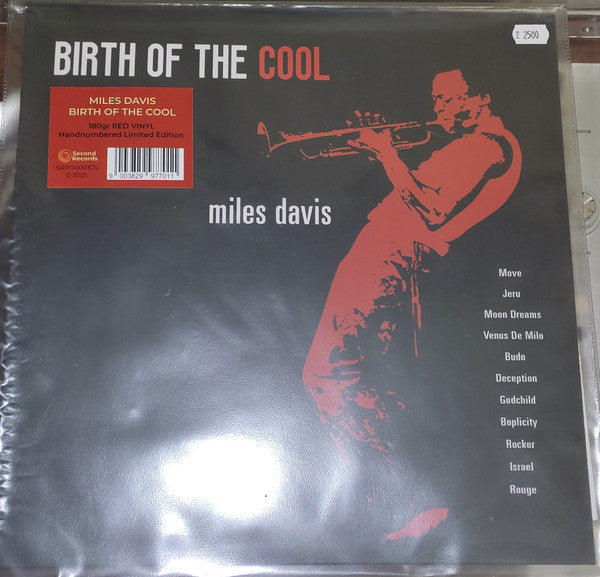 Miles Davis : Birth Of The Cool (LP, Album, Comp, RE, Unofficial, Red)