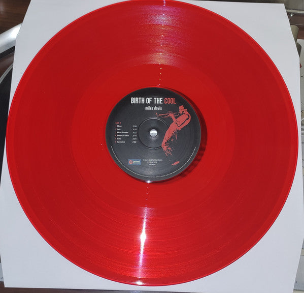 Miles Davis : Birth Of The Cool (LP, Album, Comp, RE, Unofficial, Red)