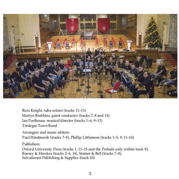 Ralph Vaughan Williams  –  Tredegar Town Band, Ian Porthouse, Martyn Brabbins, Ross Knight (2) : Vaughan Williams On Brass (CD)