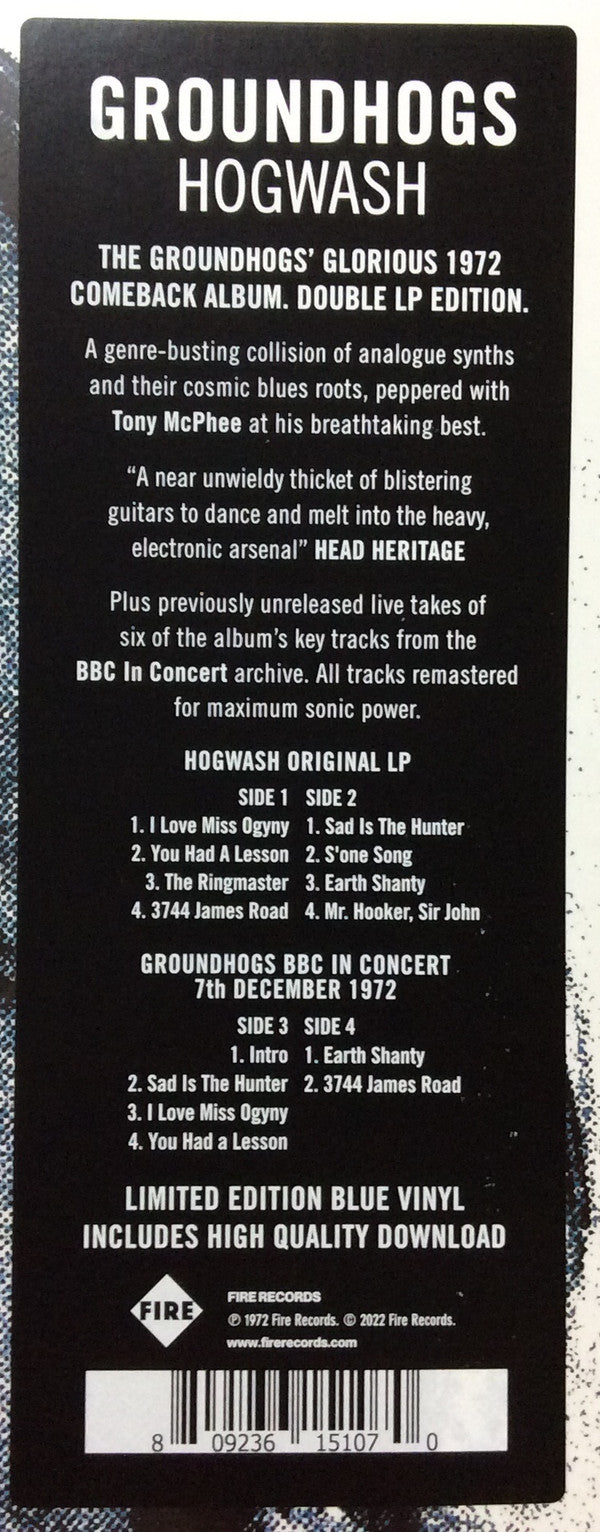Groundhogs* : Hogwash (2xLP, Album, Ltd, RE, RM, Blu)