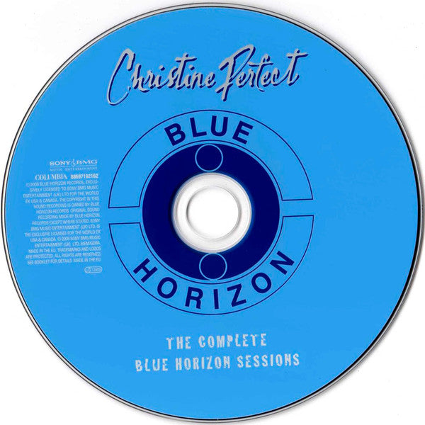 Christine Perfect : The Complete Blue Horizon Sessions (CD, Comp, Mono, RM)