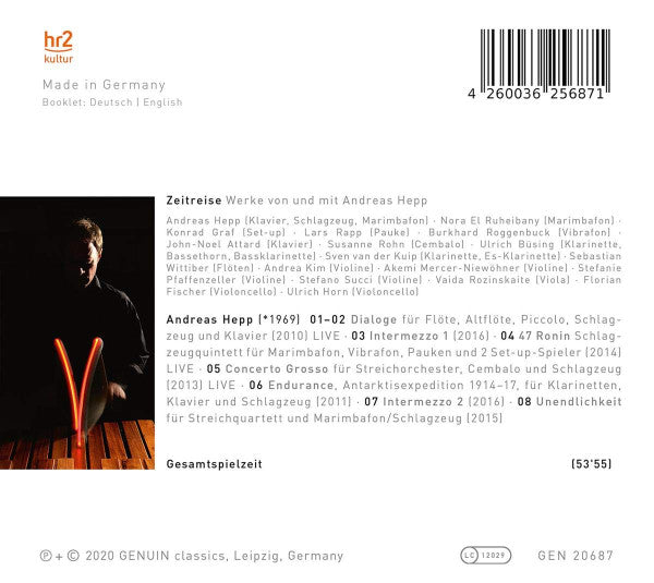 Andreas Hepp (2) : Zeitreise: Werke Von Und Mit Andreas Hepp (CD, Album)