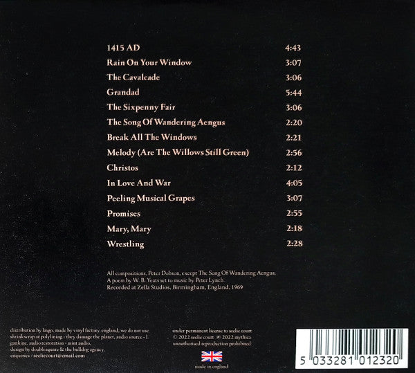 Mythica (2) : A Wallet Of Winds (CD, Album, Ltd)