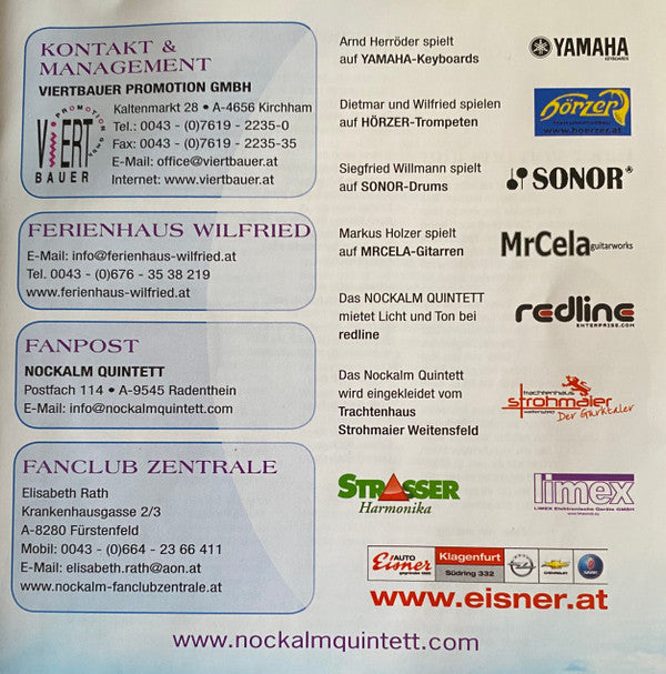 Nockalm Quintett : Wahnsinnsflug Auf Wolke 7 (2xCD, Comp)