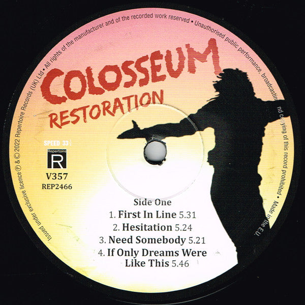 Colosseum : Restoration (LP, Album)