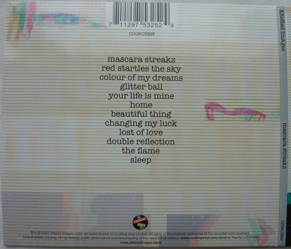 Altered Images : Mascara Streakz (CD, Album)