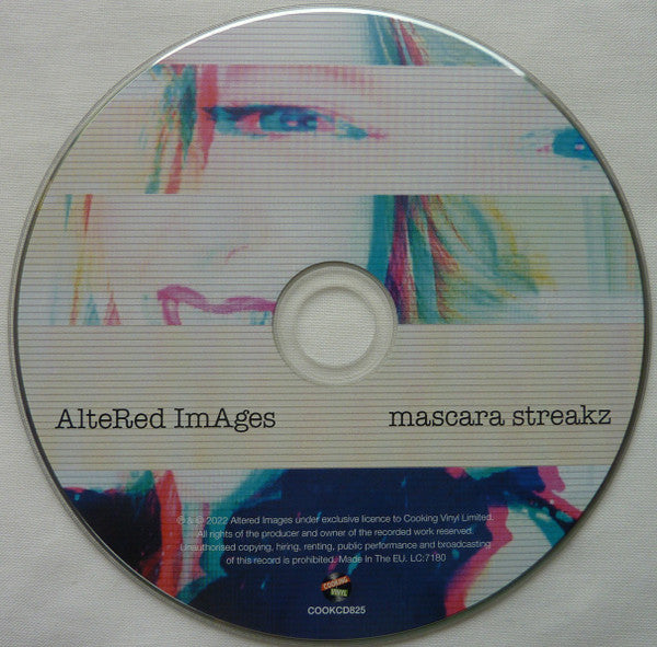 Altered Images : Mascara Streakz (CD, Album)