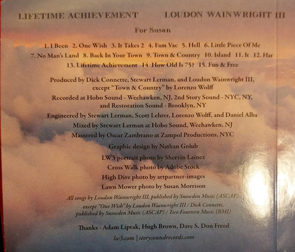 Loudon Wainwright III : Lifetime Achievement (CD, Album)