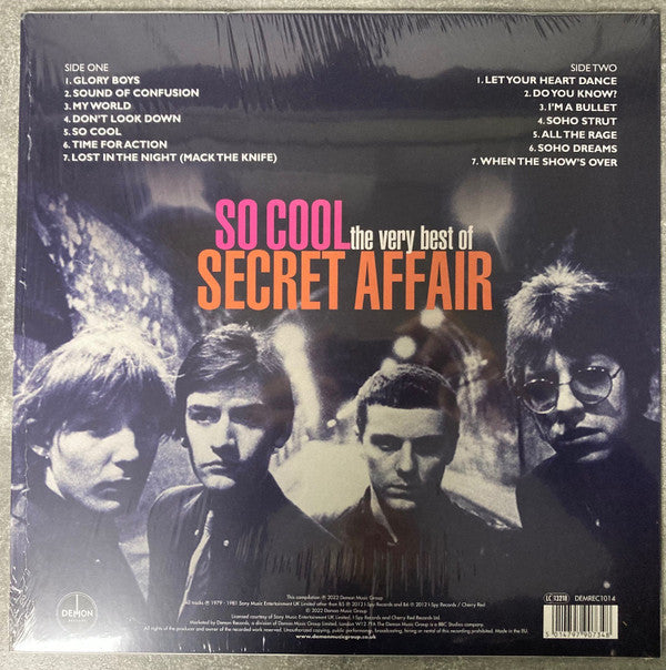 Secret Affair : So Cool (The Very Best Of) (LP, Comp)