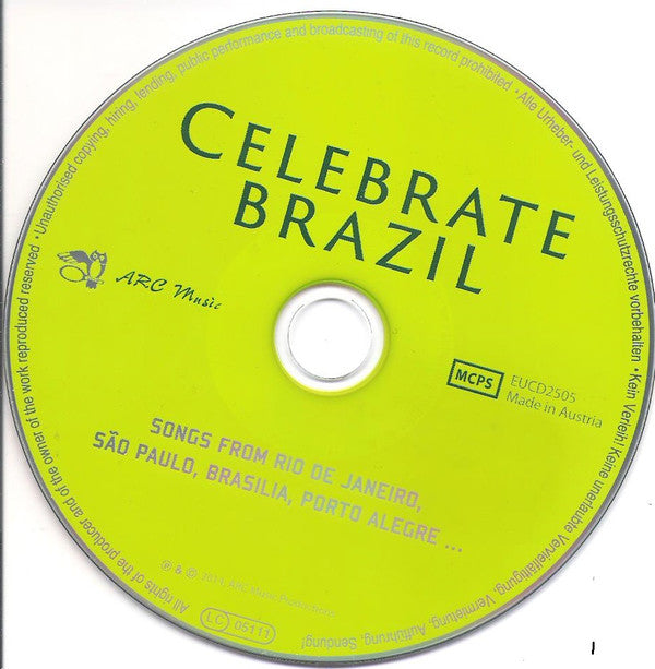 Various : Celebrate Brazil (CD, Comp)