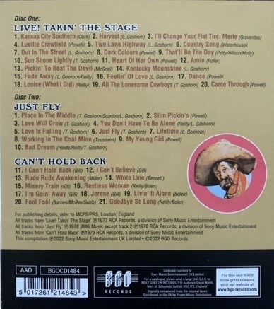 Pure Prairie League : Live! Takin' The Stage / Just Fly / Can't Hold Back (2xCD, Comp, RM)