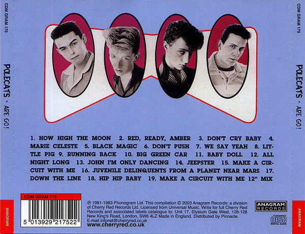 The Polecats : Polecats Are Go! (CD, Album, RE)