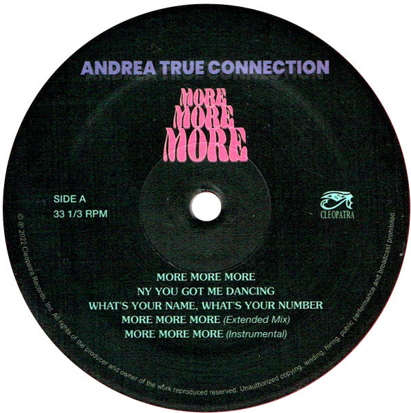 Andrea True Connection : More More More (LP, Ltd, Pin)