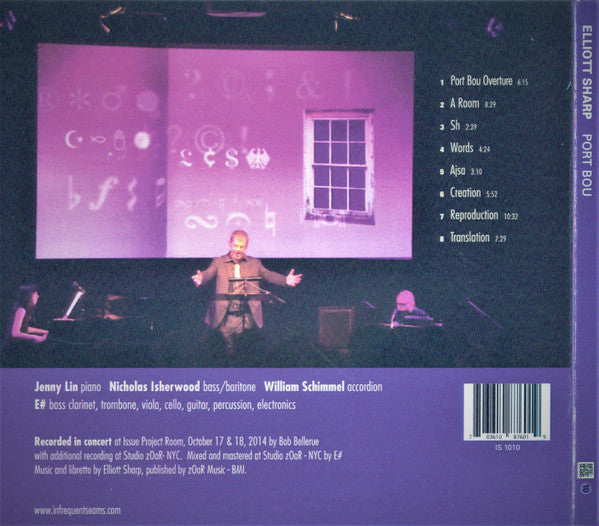 Elliott Sharp : Port Bou (CD, Album)