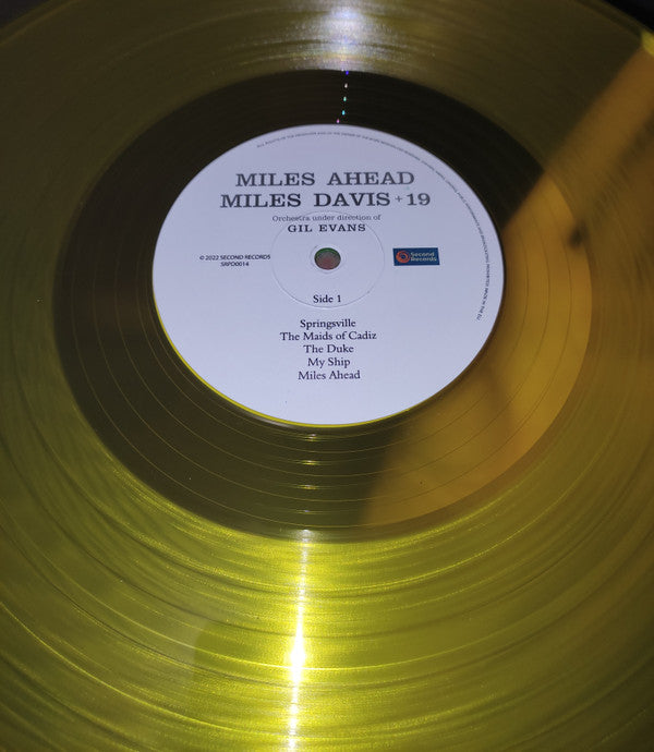 Miles Davis + 19, Gil Evans : Miles Ahead (LP, Album, RE, Yel)
