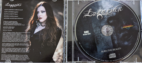 Lunarian (2) : Burn The Beauty (CD, Album)