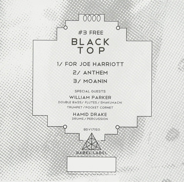 Black Top (2), William Parker, Hamid Drake : # Free 3 (CD, Album)