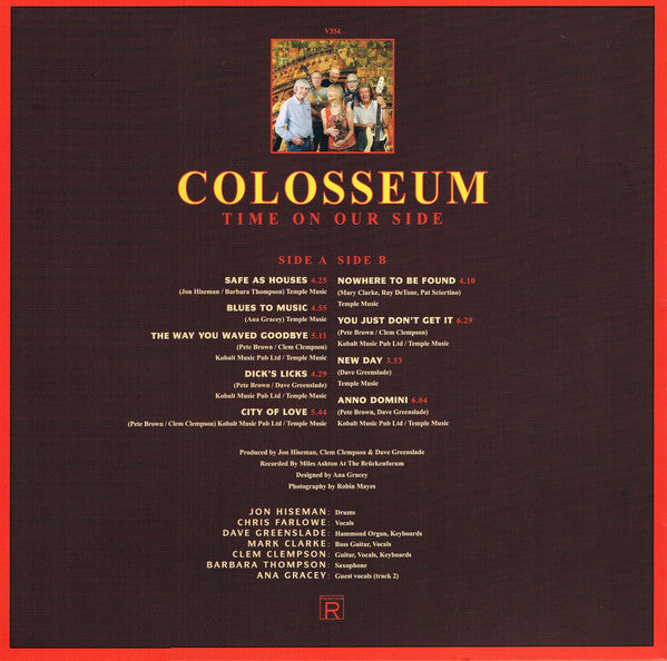 Colosseum : Time On Our Side (LP, Album, RE)