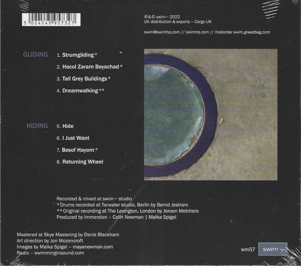 Malka Spigel : Gliding & Hiding (CD, Comp)