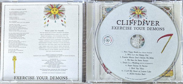 Cliffdiver : Exercise Your Demons (CD, Album)