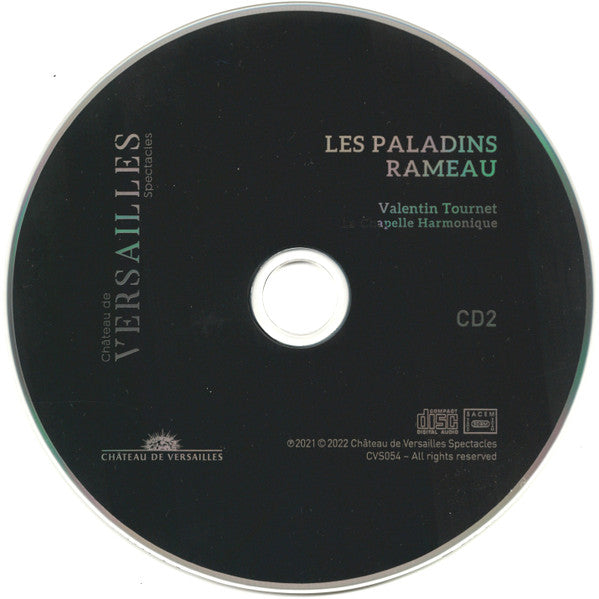 Jean-Philippe Rameau – Sandrine Piau ∙ Anne-Catherine Gillet ∙ Mathias Vidal ∙ Florian Sempey ∙ Nahuel di Pierro ∙ Philippe Talbot ∙ La Chapelle Harmonique ∙ Valentin Tournet : Les Paladins (3xCD, Album)