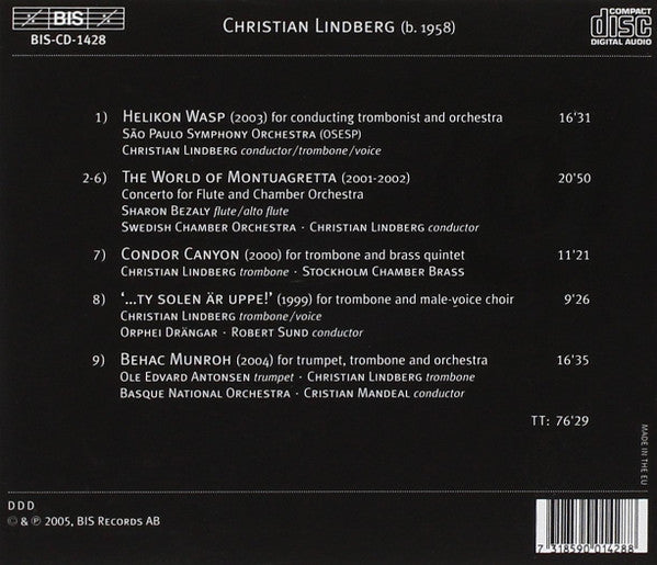Christian Lindberg : A Composer's Portrait (CD, Album)