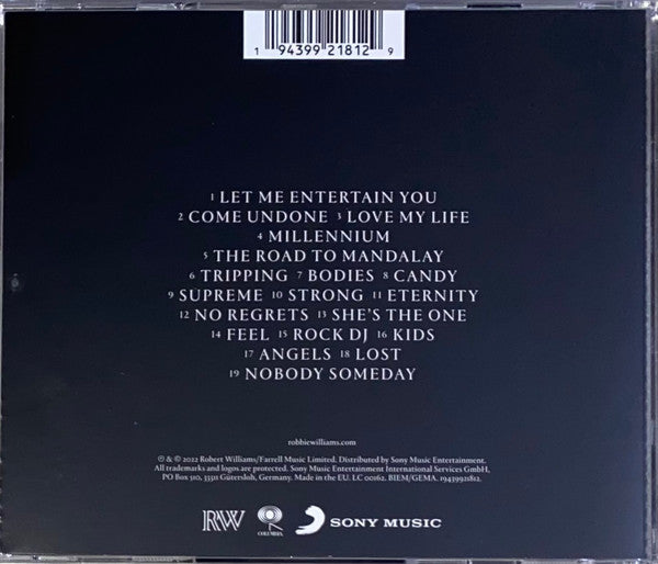 Robbie Williams : XXV (CD, Album, Gre)