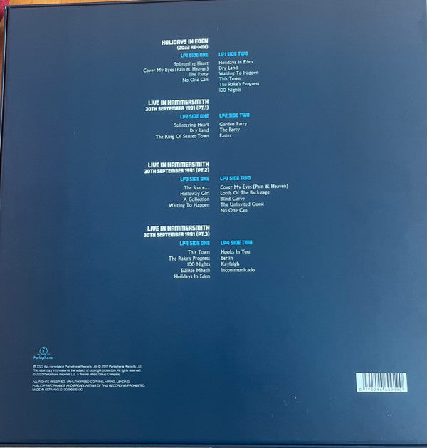 Marillion : Holidays In Eden (Deluxe Edition) (LP, Album, RE, 202 + 3xLP, Album + Box, Comp, Dlx,)
