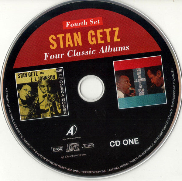 Stan Getz : Four Classic Albums (Fourth Set) (2xCD, Comp)