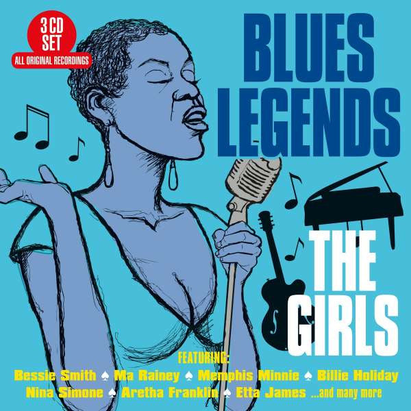 Various : Blues Legends: The Girls (3xCD, Comp, RM)