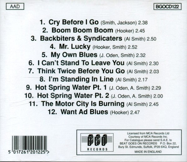 John Lee Hooker : Urban Blues (CD, Album, RE)