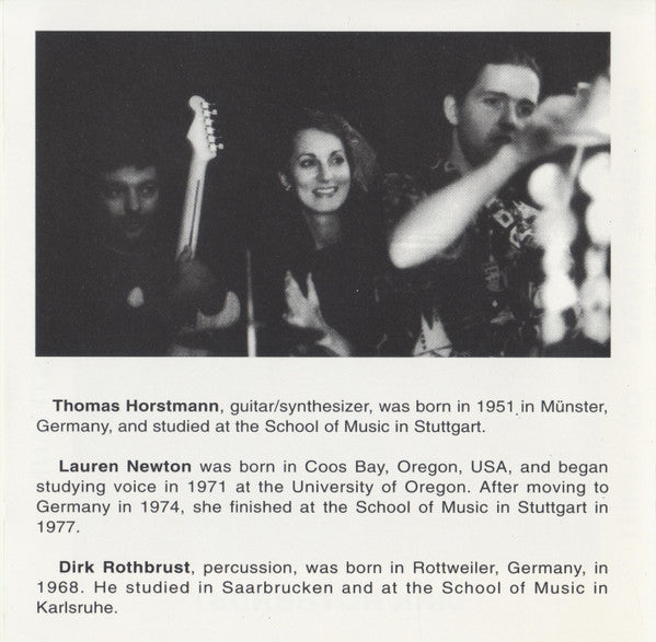 Trio L.T.D. : Lauren Newton / Thomas Horstmann / Dirk Rothbrust + Bertl Muetter (CD, Album)