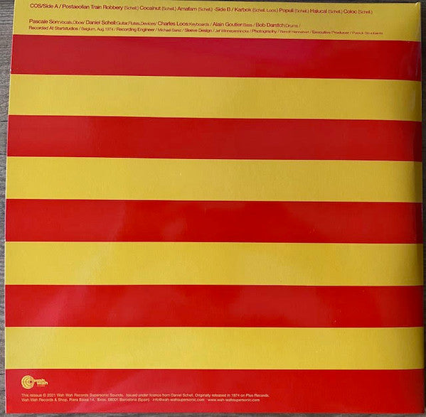 Cos (3) : Postaeolian Train Robbery (LP, Album, Ltd, RE, RM, Gat)