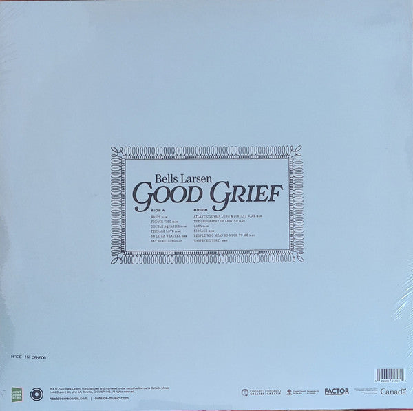 Bells Larsen : Good Grief (LP, Album, Ltd, Yel)