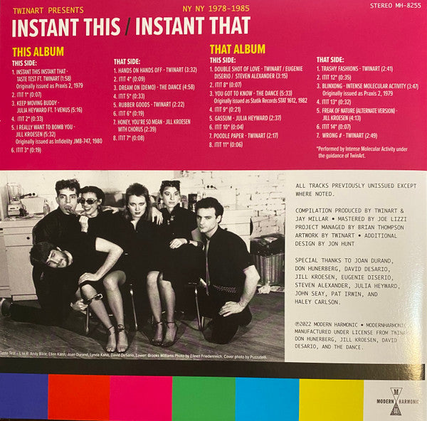 TwinArt, Various : Twinart Presents: Instant This / Instant That (2xLP, Comp, Cle)