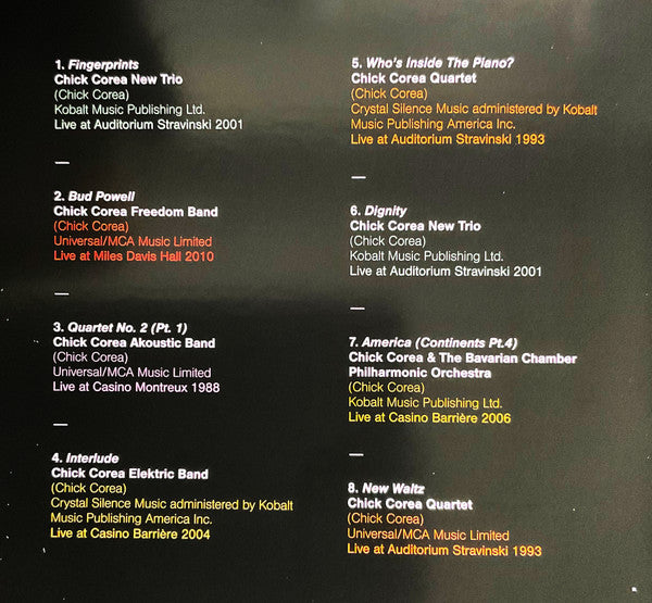 Chick Corea : The Montreux Years (CD, Dig)
