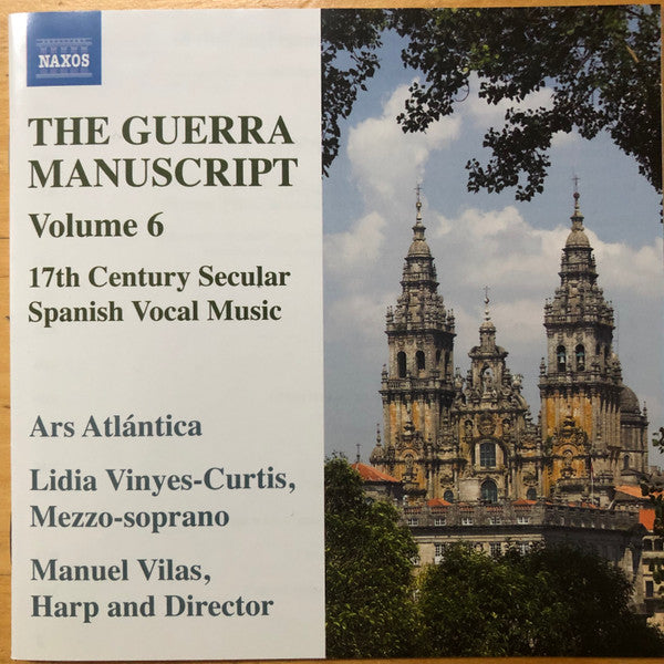 Anonymous, Juan Hidalgo (3)  / Lidia Vinyes Curtis, Ars Atlántica, Manuel Vilas : The Guerra Manuscript, Volume 6: 17th Century Secular Spanish Vocal Music (CD, Album)