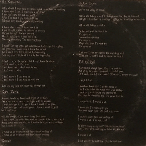 Record Setter : I Owe You Nothing (LP, Album, RP, Cle)
