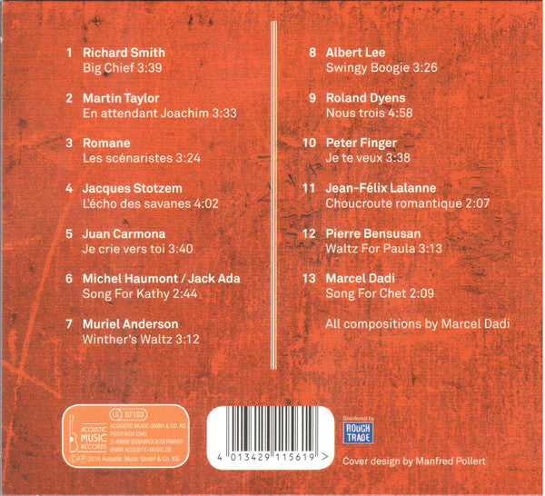 Various : Hommage à Marcel Dadi (CD, Comp, RE)