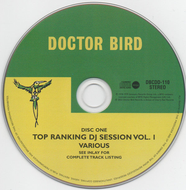 Various : Top Ranking DJ Session Volumes 1 & 2 (2xCD, Comp)