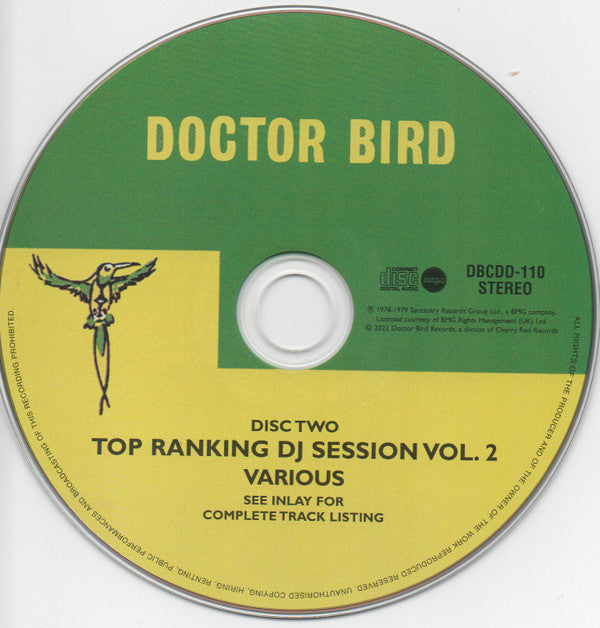 Various : Top Ranking DJ Session Volumes 1 & 2 (2xCD, Comp)