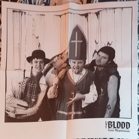 The Blood (2) : Total Megalomania (2xLP, Comp, Ltd, Whi)